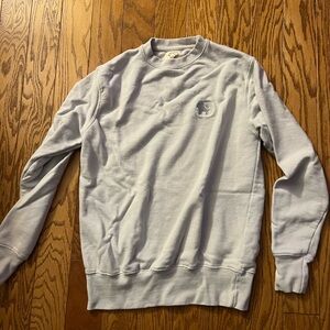 Pale Blue Ivory Ella Crewneck